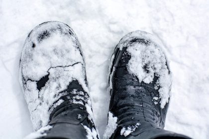 czyszczenie butów zimowych